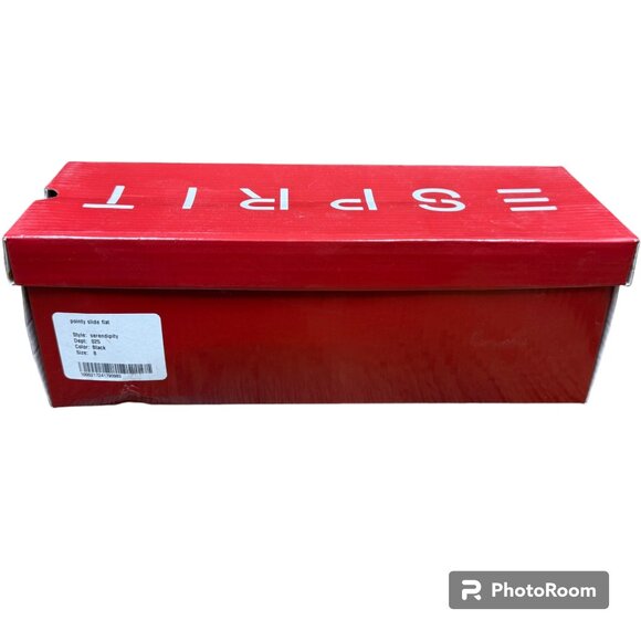 NIB Women's ESPRIT "Serendipity" Pointy Slide Flats Black- Size 8 - Picture 10 of 11